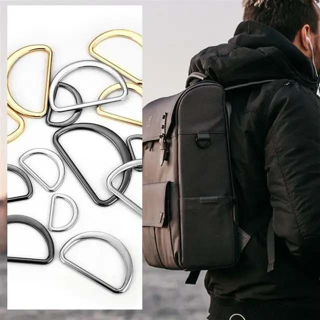 10pcs D-Shaped Buckle D Ring Connection Alloy Metal Silver Gold For Shoes Bags Backpack Buckles DIY Accessory 15/20/25/30/40mm 3 10pcs D-Shaped Buckle D Ring Connection Alloy Metal Silver Gold For Shoes Bags Backpack Buckles DIY Accessory – view 3