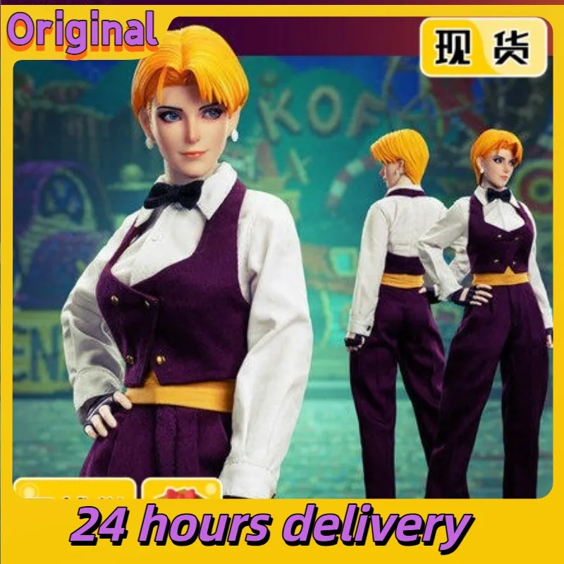 

【In Stock】Tunshi Studio 1/6 SNK Genuine Authorized King of Fighters 97 Joan TS-XZZ-006 Movable Figure