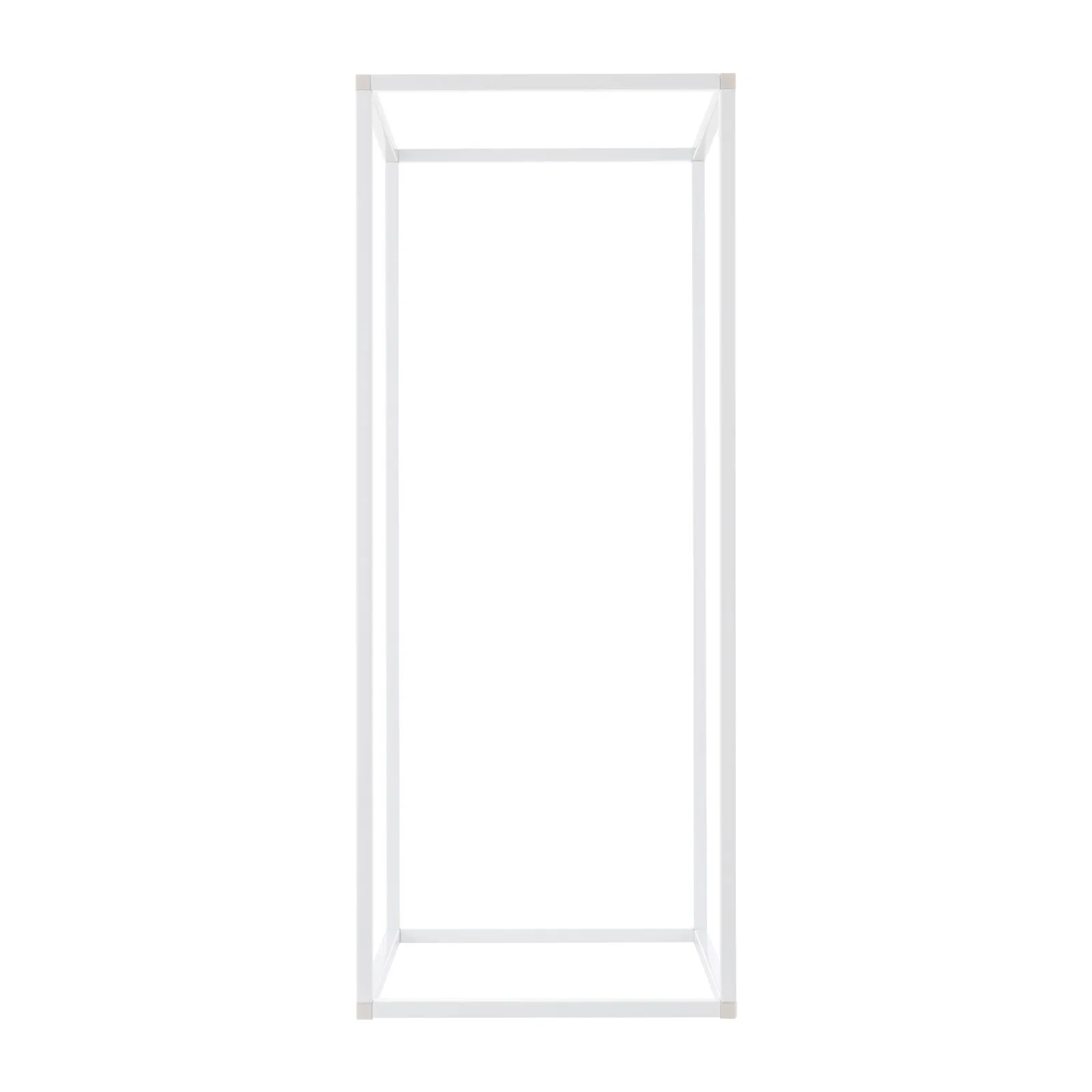 10Pcs Rectangular Metal Flower Stand White Wedding Table Centerpieces Decor Rectangle Wedding Flower Stand  Flower Display Stand