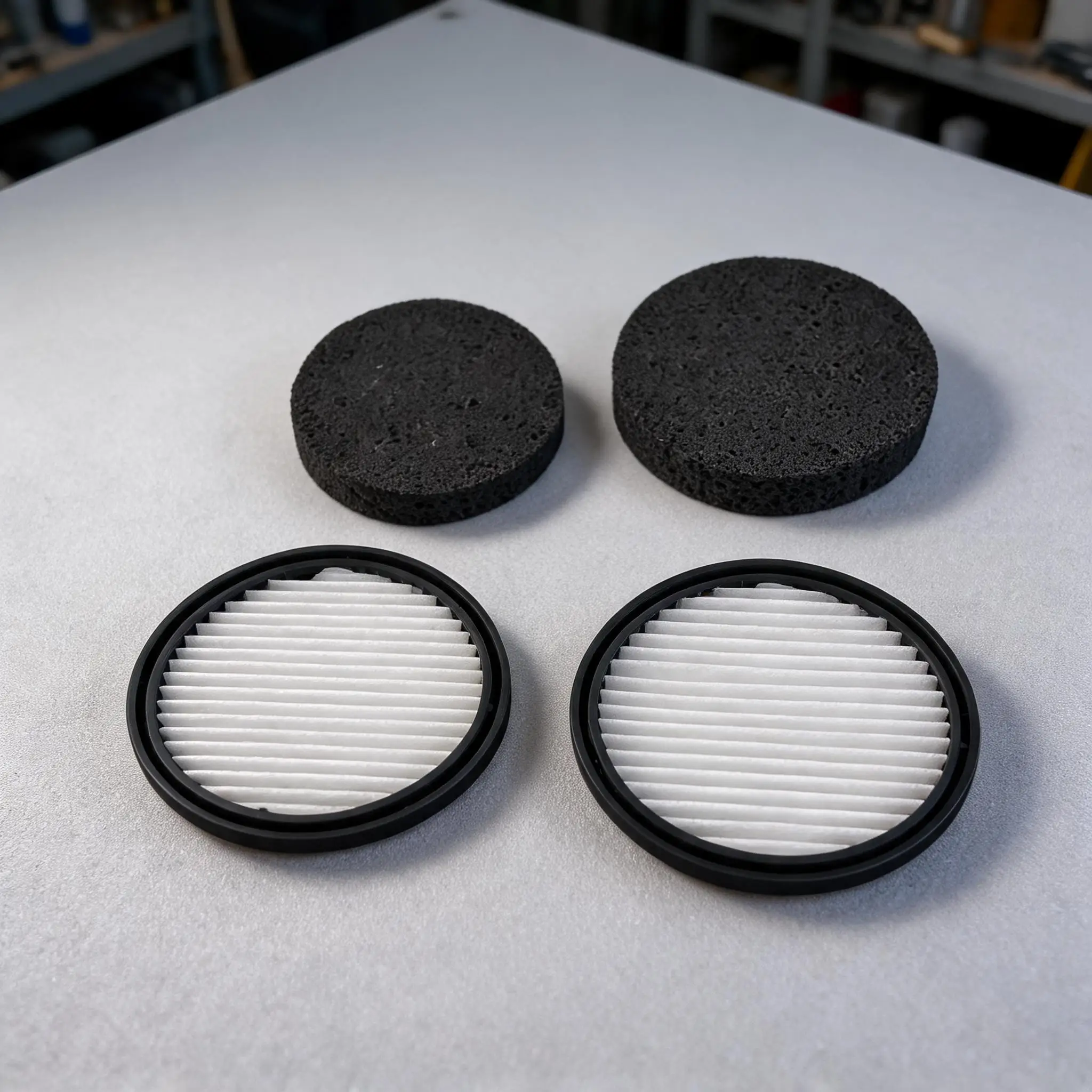 2/4pcs Filter Foams For ILIFE For S90 For Pro Cordless Vacuum Cleaner Replacement For Washable Filter Cleaning Accessories
