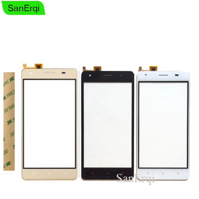 

For DEXP Ixion ms550 Touch Screen Digitizer Glass sensor panel lens Front glass 5.0 inch black gold