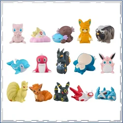BANDAI Anime Pokemon Pawmot Mabosstiff Finizen Finger Doll Gifts for Children or Collection Genuine Action Figure Model Toys