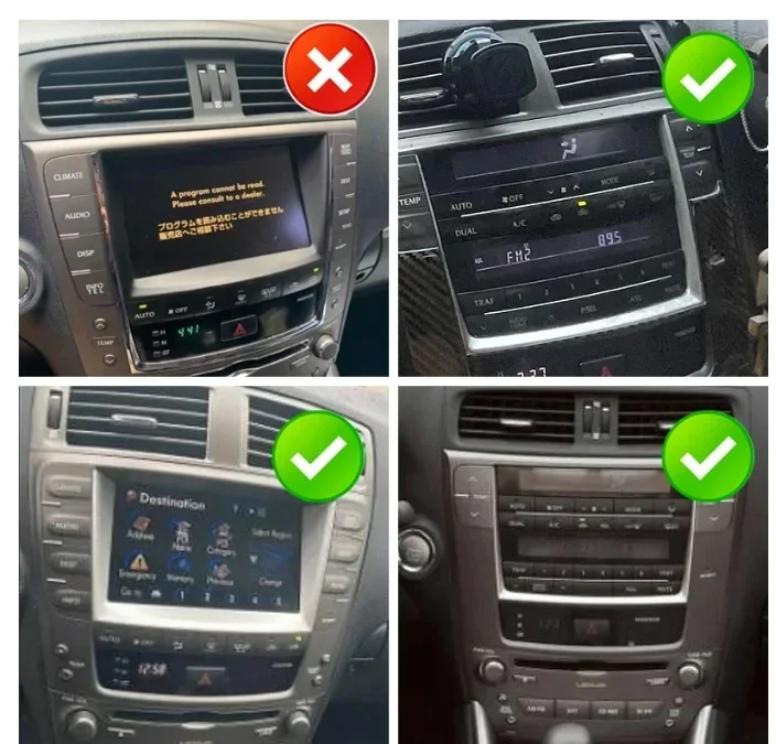 Android 16 Car Radio For Lexus IS250 IS300 IS200 IS220 IS350 2005 - 2012 Multimedia Stereo Video Player 360 Camera Carplay Auto