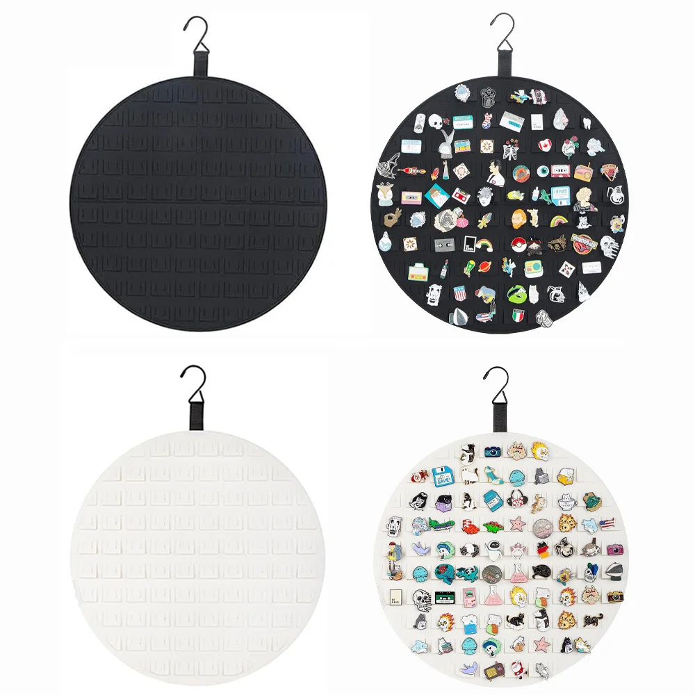 

Настенный держатель для брошей, органайзер для хранения коллекции значков, витрина для серег и значков