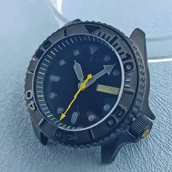 41mm Frosted SKX007 Case Fit NH35/36 Movement 316L Stainless steel Sapphire glass NH36 Case Watch accessories