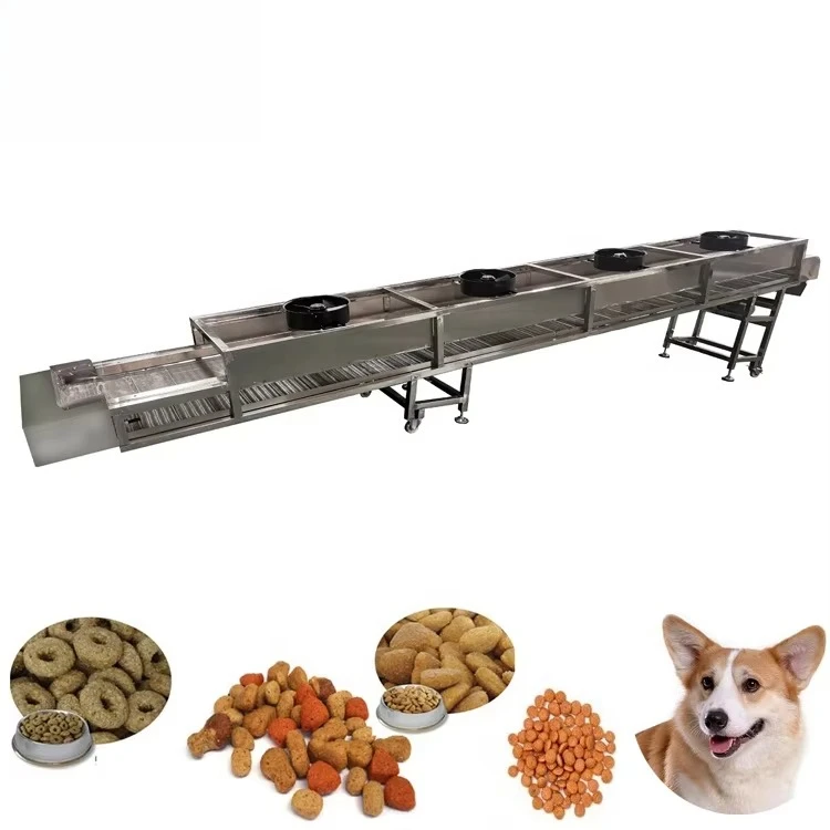 ماكينة صنع أغذية الكلاب الأوتوماتيكية بالكامل 200-300 كجم/ساعة خط تجهيز أغذية الحيوانات الأليفة بثق أغذية القطط #6