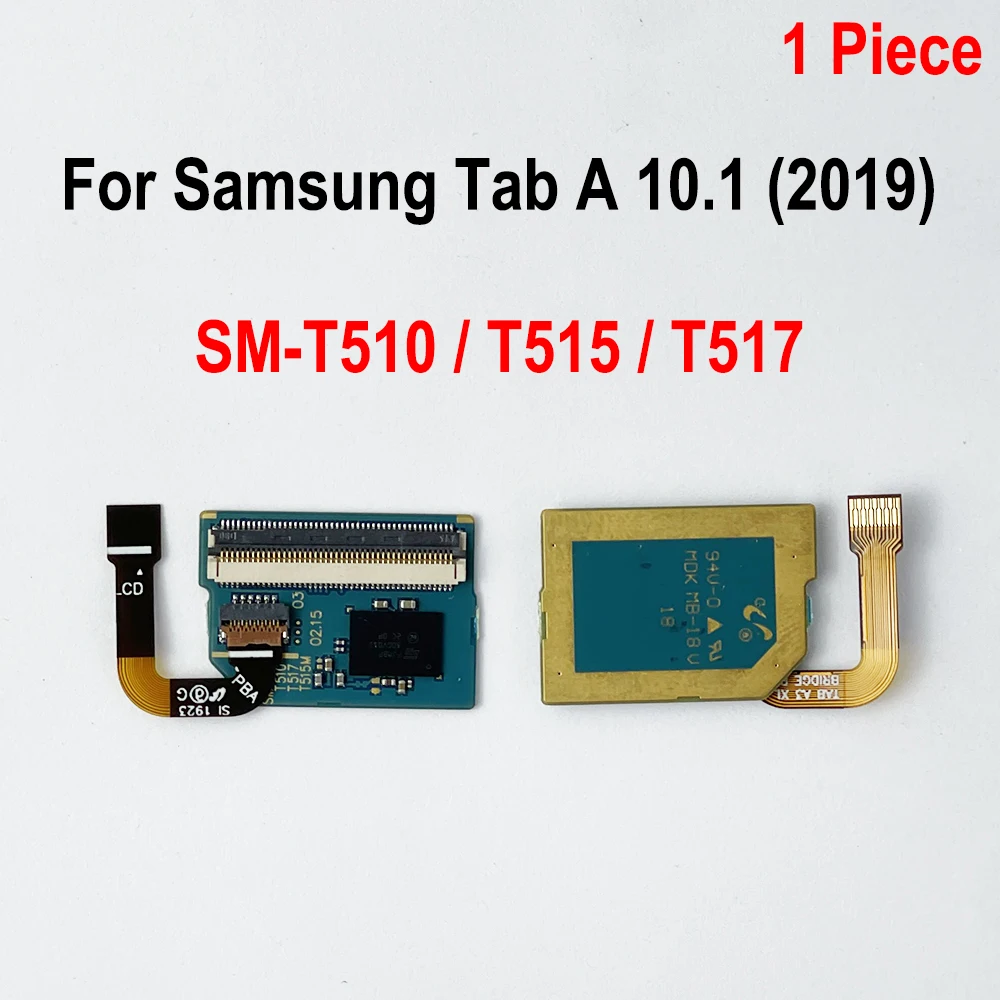 Gefenis LCD Display Touch Screen Connector Board Flex Cable For Samsung Tab A 10.1 (2019) / SM-T510 / T515 / T517