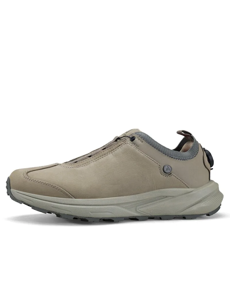 HUMTTO cowhide hiking shoes men hunting boots outdoor sneakers non-slip wear-resistant waterproof ankle travel mountain shoes