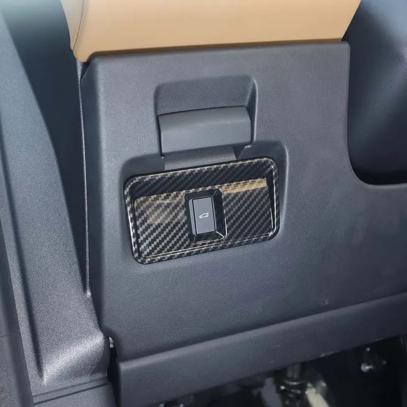 لاند روفر ديسكفري سبورت/إيفوك 2024 2025 + ABS الجذع التبديل غطاء لوحة الباب الخلفي الباب الخلفي التبديل غطاء إطاري الملحقات