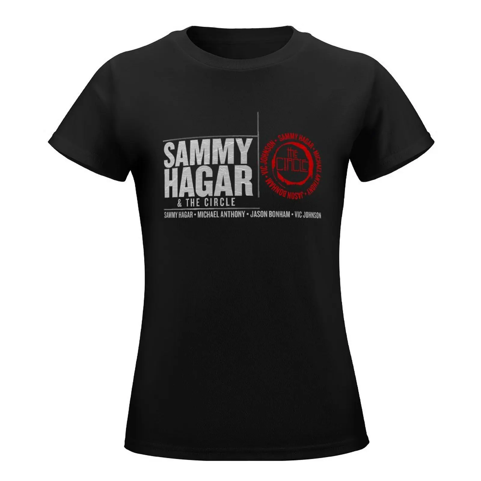 Sammy Hagar & The Circle T-Shirt tops cute clothes Aesthetic clothing kawaii clothes workout t shirts for Women