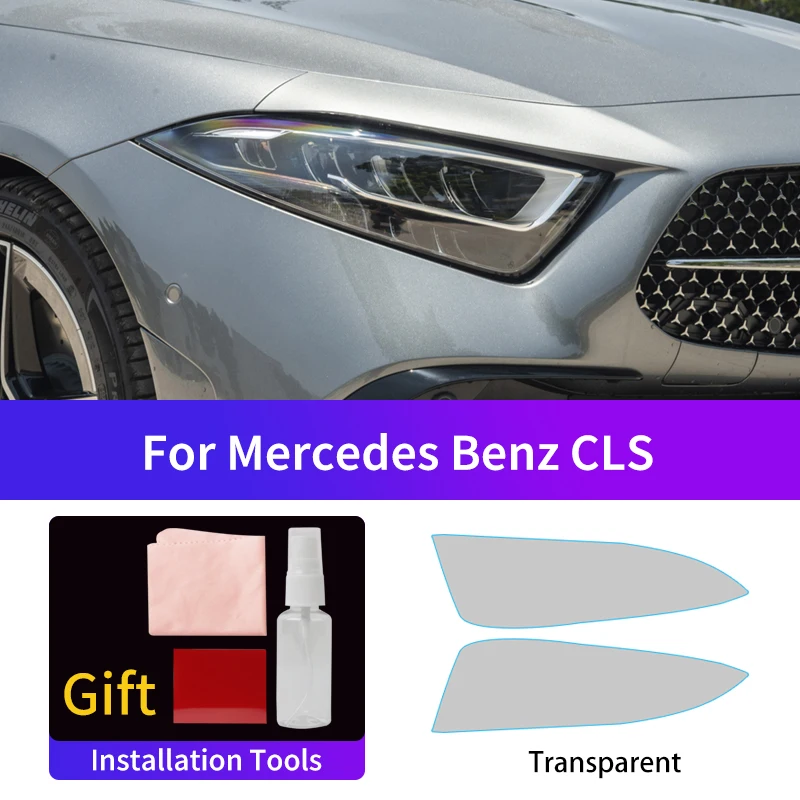 

Suitable for CLS car headlight fog tail light film,Color changing film protective stickers