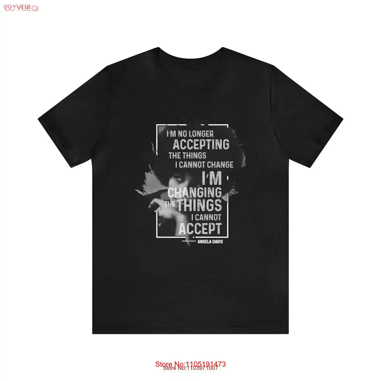 Black History T Shirt Angela Davis Month vintage Washed streetwear Top For Everyday Wear designer clothes Casual Slightly homme