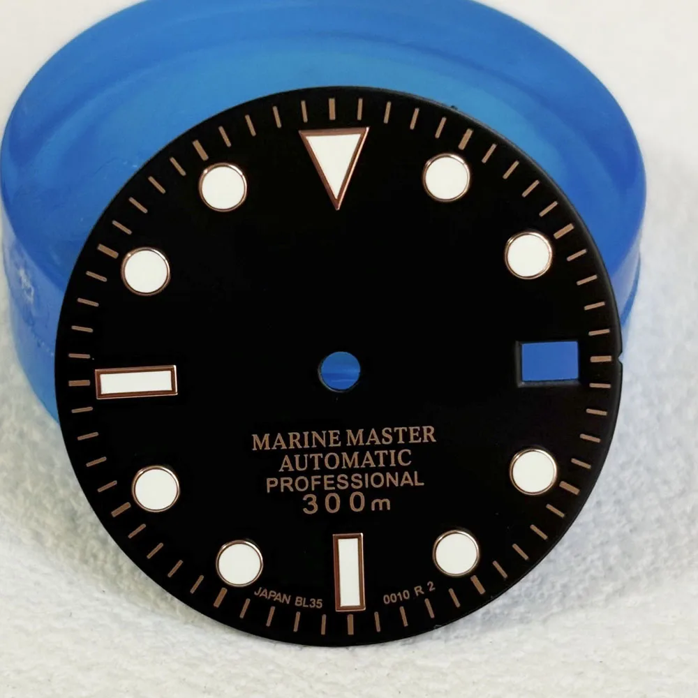 28.5mm NH dial 35 Submariner NH35 dial watch accessories custom watch watchmods