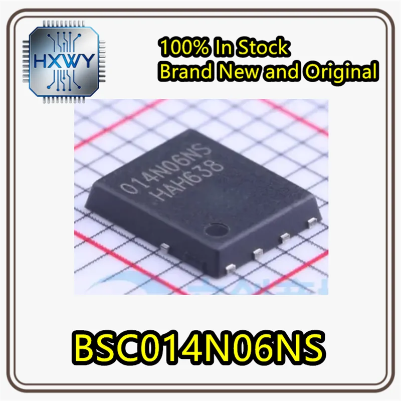 (10/50 pieces) BSC014N06NS 014N06NS TDSON-8 N-channel 60V 240A Brand new original in stock Electronic equipment