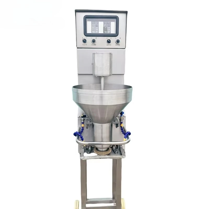 Automatic beef and chicken meatball forming machine 220V new or for meat processing in manufacturing plants