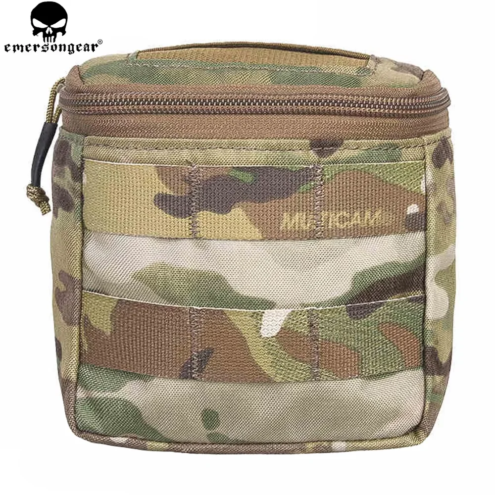 Emersongear ukryta saszetka na rękawiczki Multi-camo EDC MOLLE saszetka biodrowa polowanie Airsoft strzelanie Camping Dump Drop etui EM9336