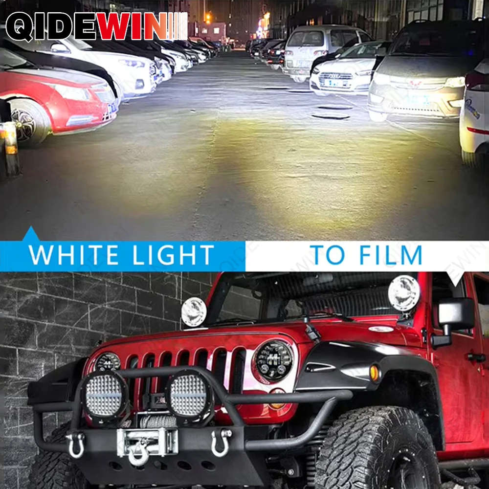 New Style Black Chrome 5.75 Inch LED Headlight 5 3/4\