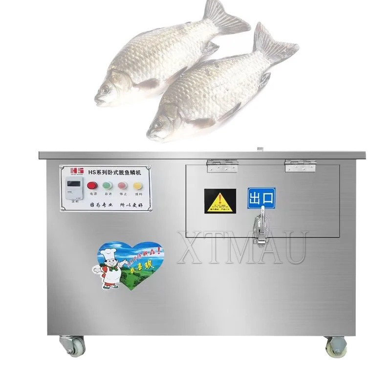 

Commercial Stainless Steel Fish Scale Scraper Automatic Remove Fish Scale Machine Electric Scraping Fish Scale Maker 220V