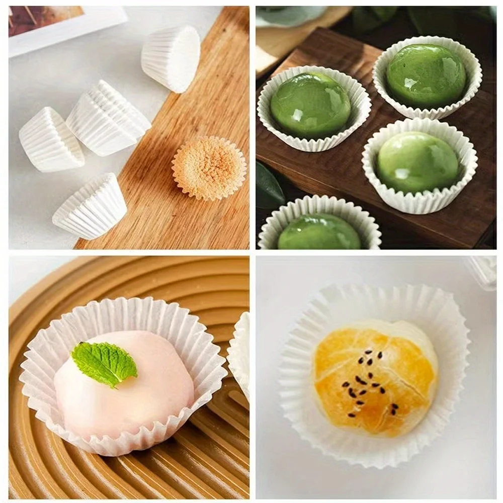 500/1000 Pieces Cupcake Moulds Paper Cupcake Liners Muffin Cupcake Holder Disposable Greaseproof Baking Dessert Cake Cup Mold view 5