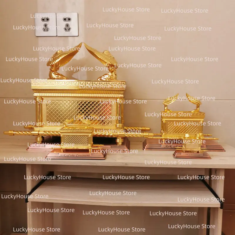 Ark Of Covenant Metal Figurine Home Decor Car Interior Ornament Living Room Decoration Gift