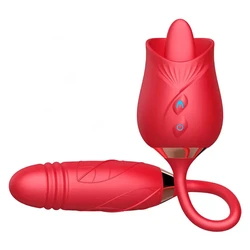 Vibromasseur de succion de clitoris vibrant à 10 vitesses pour femme, jouet sexuel, gode lécher et sucer, gode rose commandé