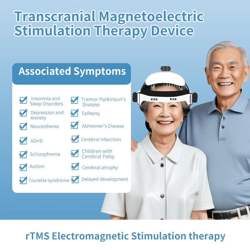 Parkinson's Treatment Multifunctional Physiotherapy Transcranial Magnetics Stimulation Rtms Therapy Devices for  Adults Factory