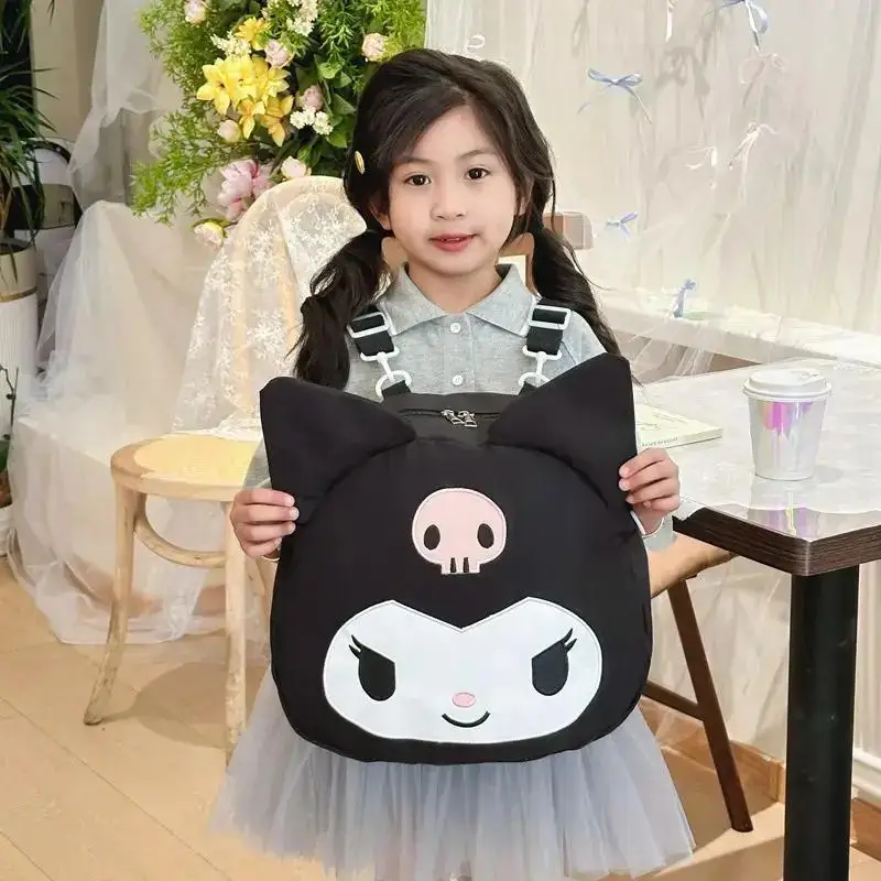 Miniso Kawaii Kind Rugzak Hello Kitty Cartoon Schattige Afdrukken Hoge Capaciteit Verminderen Last Rugzak School Start Cadeau Mode