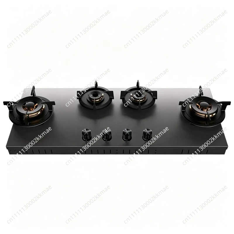 Residential Kitchens Desktop Embedded Rock Plate Stove Cooktops Cooking Gas Burner Cooker