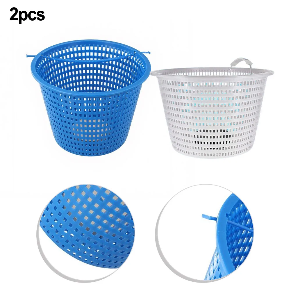 2pcs Weighted Pool Skimmer Basket Compatible For Hayward SPX1070E For Pentair 516112 Leaves Trap Filter Replacement Parts
