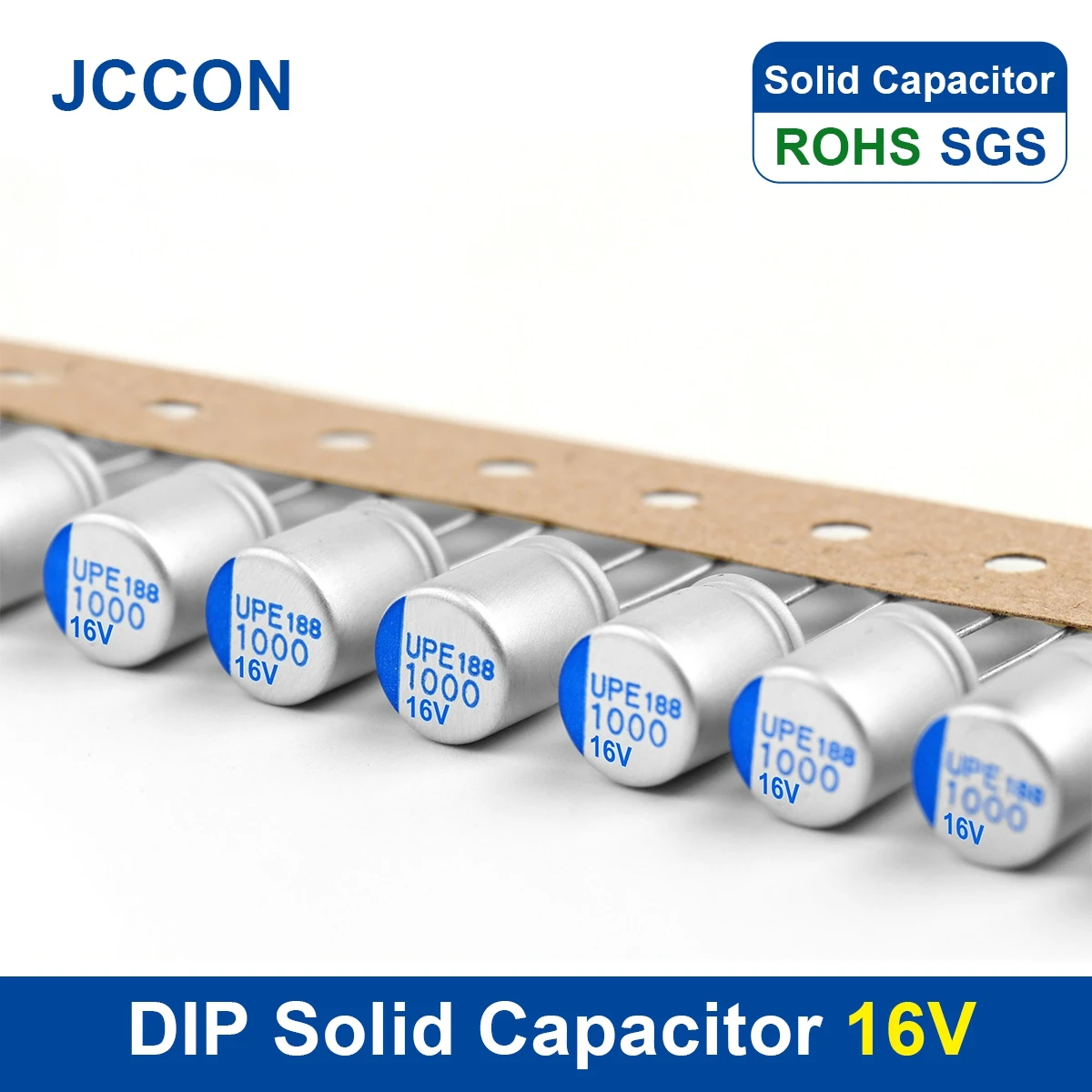 10Pcs DIP Solid Electrolytic Capacitor 16V 47UF 100UF 270UF 330UF 470UF 680UF 820UF 1000UF 1500UF Graphics Card Motherboard