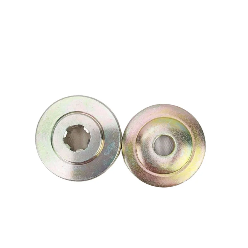 芝刈り機の刃の上部と下部のカバー保護カバー M10 緩み防止ナット下部鉄カバーアクセサリー