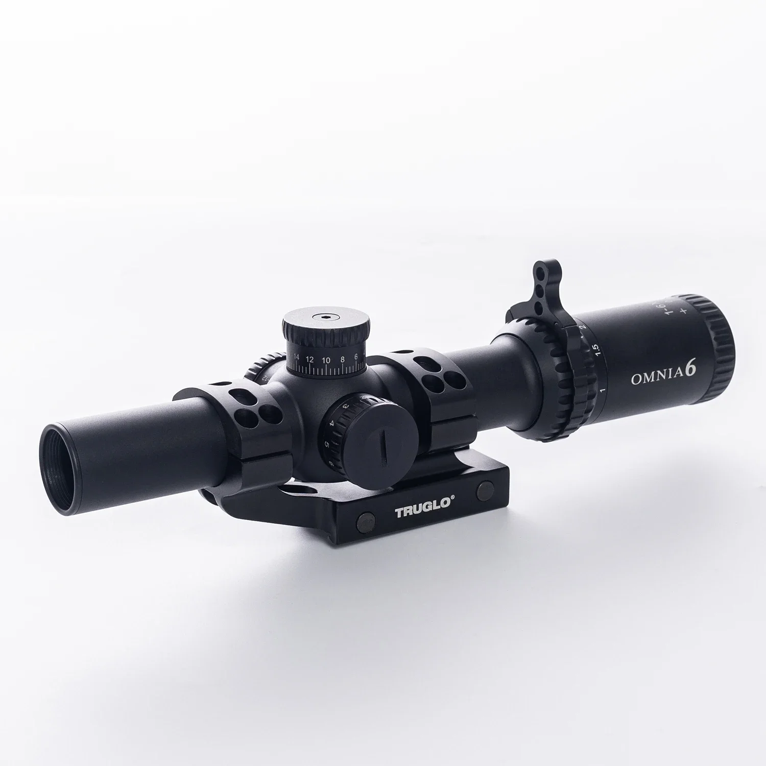 TRUGLO Omnia 1-6x24mm Rifle Scope 30mm One-Piece Aluminum Tube Optical Sights Reticle Riflescope TG8516TLR