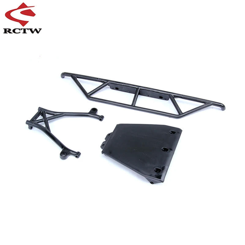 Plastic Front or Rear Bumper Kit for 1/5 Rc Car Losi 5ive T ROFUN ROVAN LT King Motor X2 Truck Spare Toys Parts