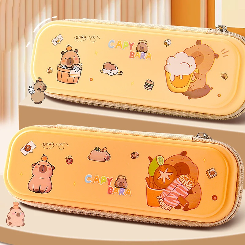 Simpatico cartone animato astuccio per matite di grande capacità astuccio per penne cancelleria materiale scolastico per studenti