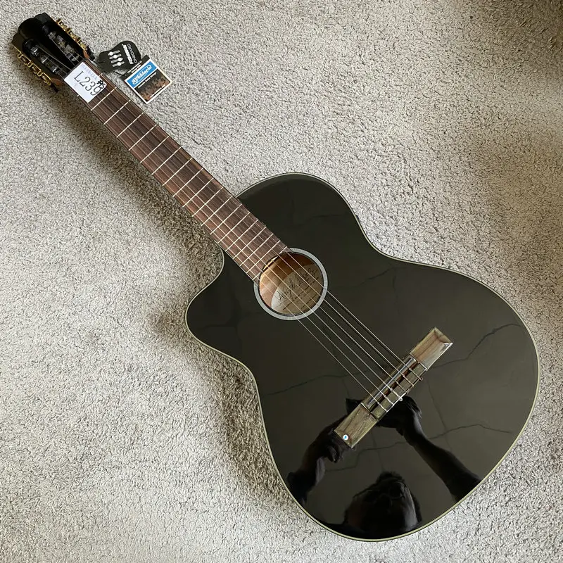 L239 Lefty Angel Lopez Electro Classical Nylon String Guitar European Brand Taiwan Stock Instrument