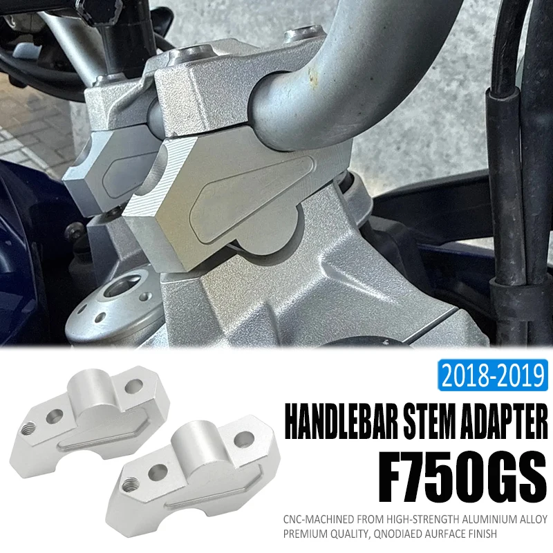 

For Bmw F750GS F 750 GS 2021 2020 2019 22MM New Motorcycle Accessories Handlebar Riser fat handleBars Mount Clamp Extend Adapter
