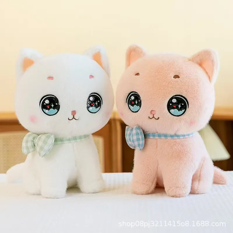 사랑스러운 새 봉제 고양이 장난감, 힐링 시리즈는 어린이들을 위한 동반자 선물로 따뜻함과 마음의 평화를 선사합니다