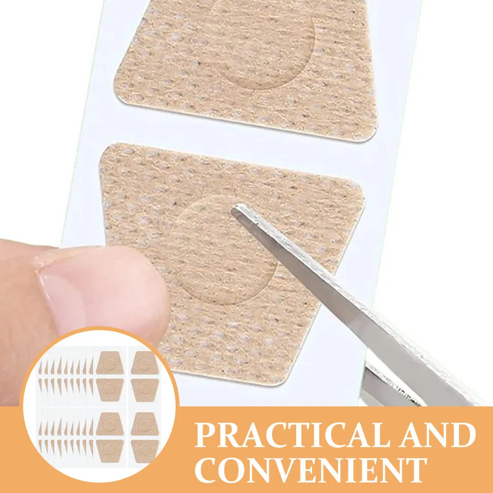 30 hojas de parches correctores de uñas encarnadas, tela no tejida, Corrector de uñas de los pies, parches para el cuidado de los pies, herramientas de cuidado de pedicura