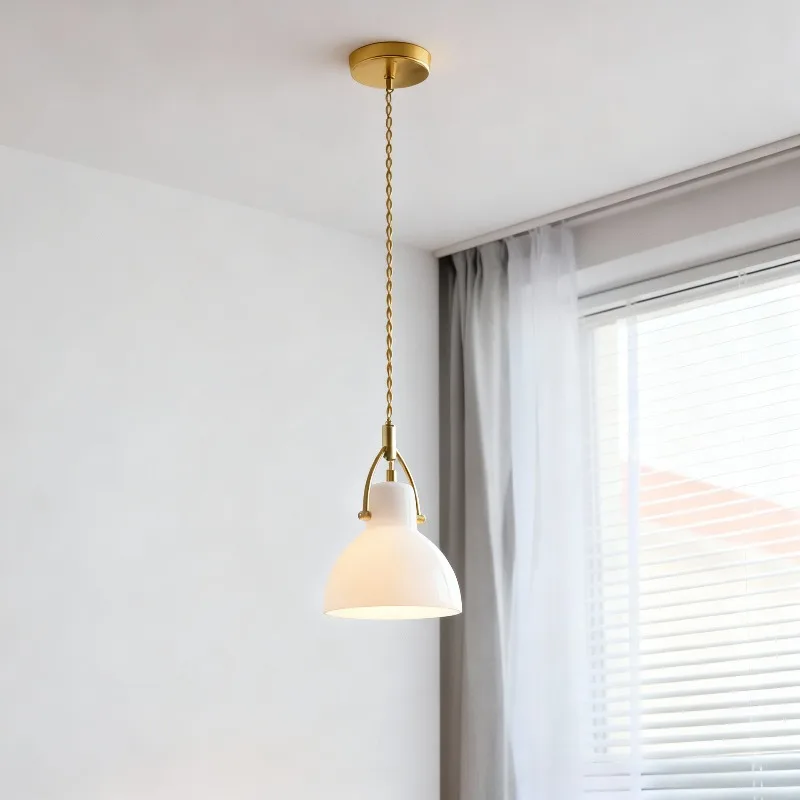 

Nordic Designer LED Pendant Lights Glass Lampshade Hanging Lamps Living Room Bedroom Bedside Illumination Suspension Luminaire