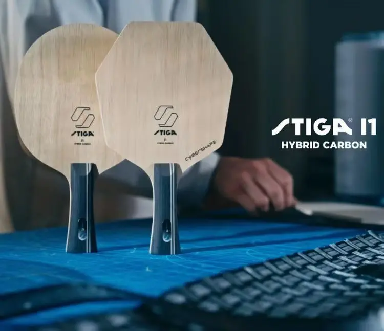 Original Stiga 2026 New Model L1 Hybird Carbon Professional Table Tennis Blade With Outer Carbon