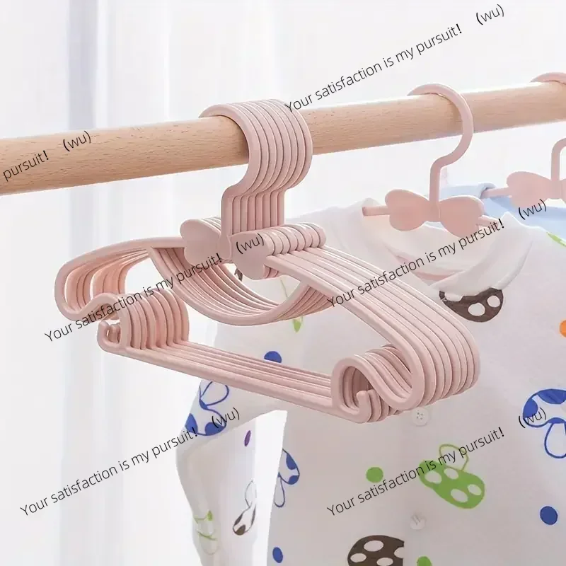10/20pcs Kid-Friendly Hangers – Sturdy & Anti-Slip for Baby Clothes – Ideal for Closet & Wardrobe Organization in Home & Dorm