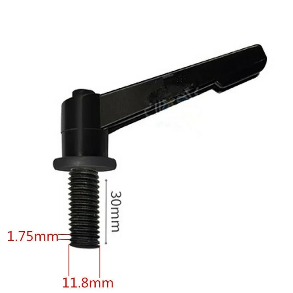 1PC NEW  Milling Machine Table Lock Bolt Handle M12 Thread Mill Tools Black CNC Milling Machine Lathe Machine Mini Milling