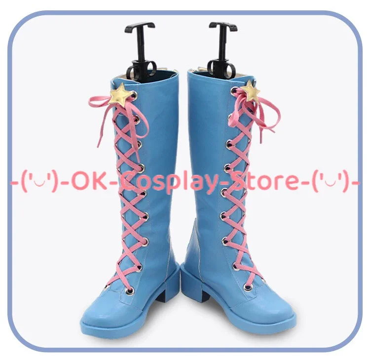 Photographer Joseph Cosplay Shoes Game Identity V Cosplay Props PU Leather Shoes Halloween Boots Custom Made