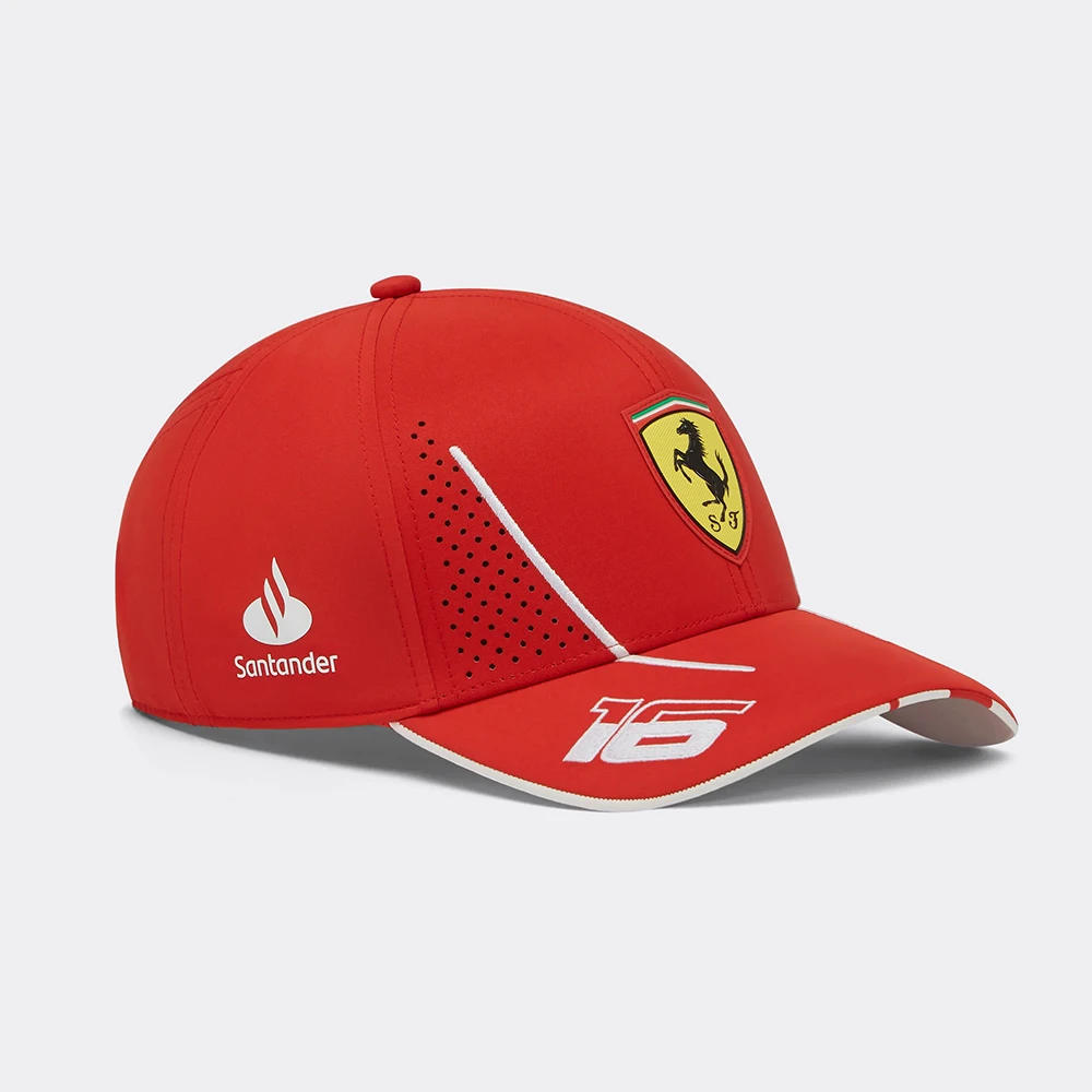 Hot Selling 2024 F1 Racing Competition Outdoor Extreme Sports Enthusiasts/Followers are Equipped With the New 16 # LECLERC Caps