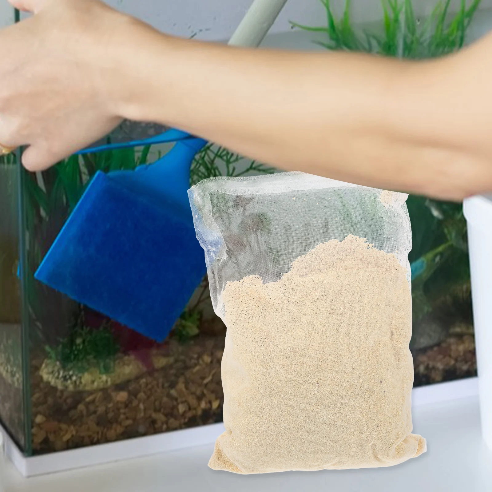 

1 Bag Replaceable Fish Tank Purifier Aquarium Filter Media For Household Water Purification Small To Large Aquariums Pond