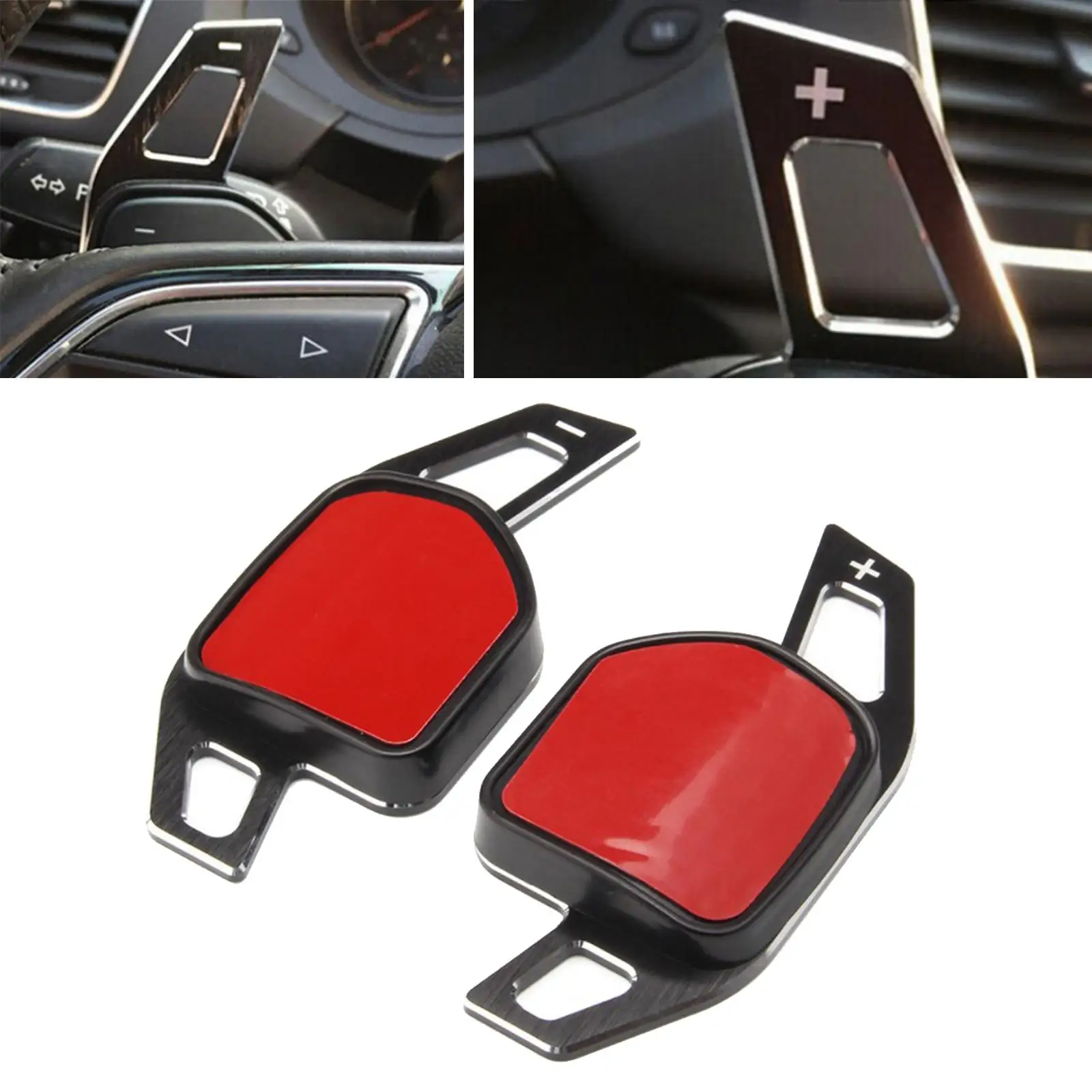 2x Steering Wheel Paddle Extension for TT/ TTS(2007-2011), R8(2009-2011), ()