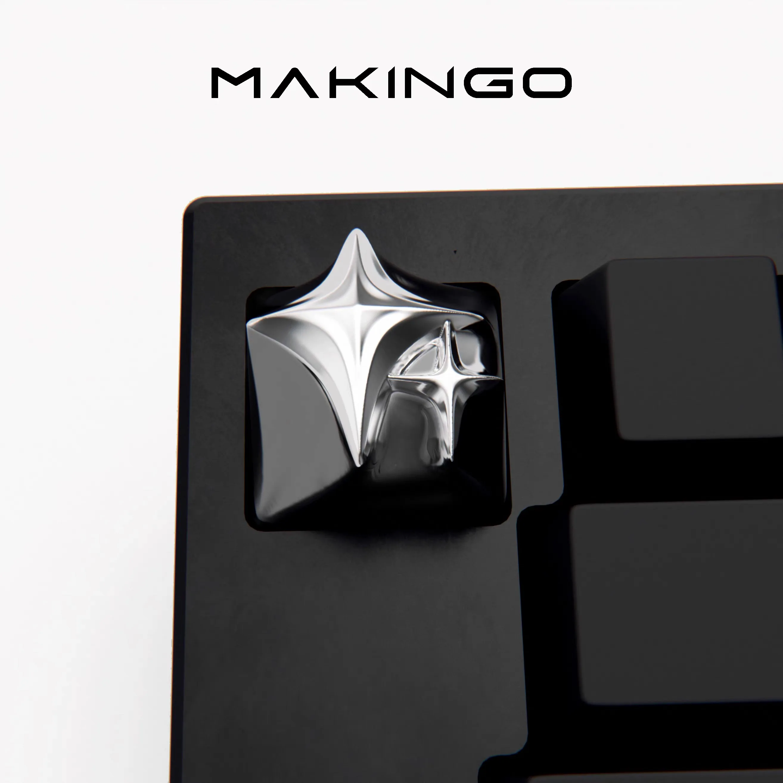 Makingo Star Keycaps, Custom Metal Keycaps, Original Individual Esc Keycap