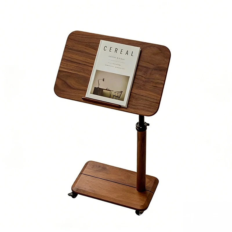 All solid wood can be lifted and turned over side table, sofa side table small coffee table, bedroom bedside table