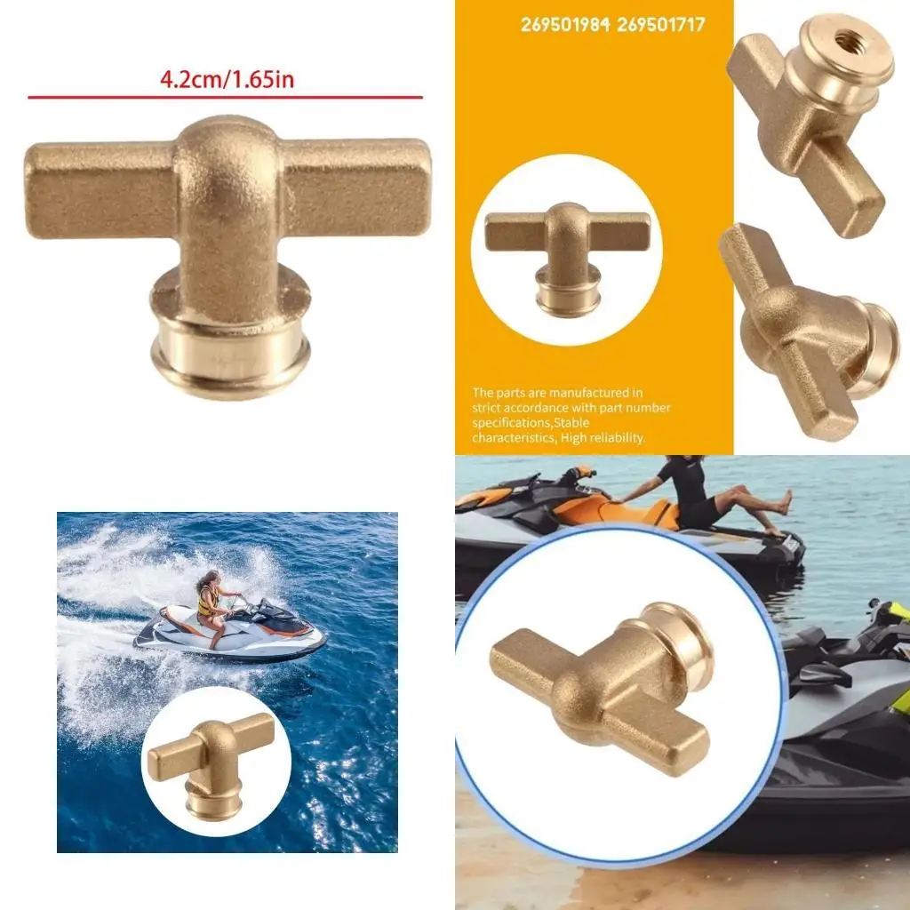 F1CF Copper End Fitting 269501984 269501717 T-Head Shock Absorbers End Fitting for RXT 230 RXT 300 Replacement Part