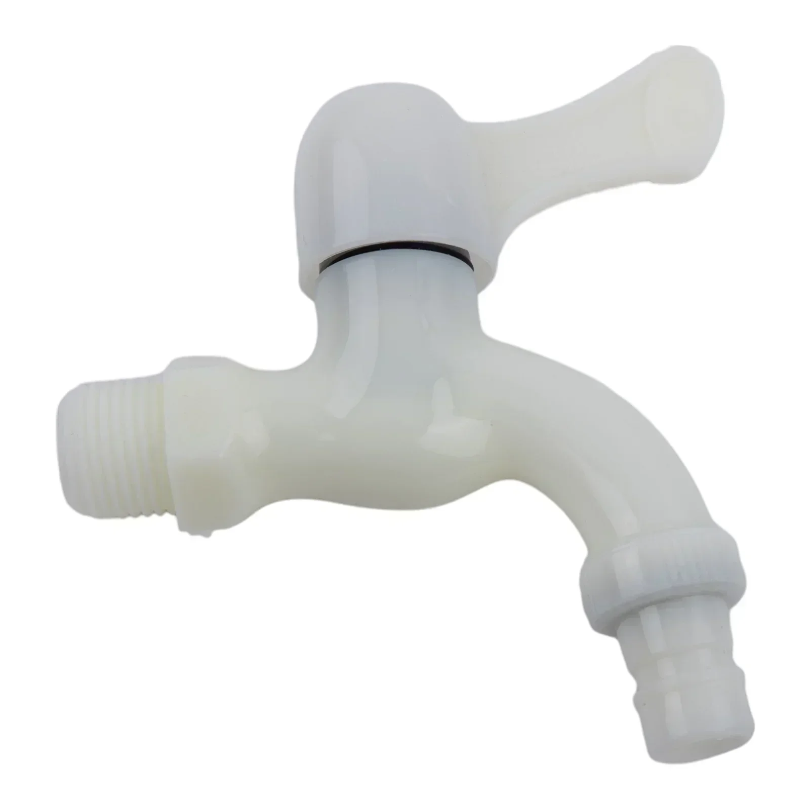 Single Cold Water Faucet Plastic Faucet Faucet Faucet Nozzle G1/2 Male Hot And Cold Water Household Natural Color